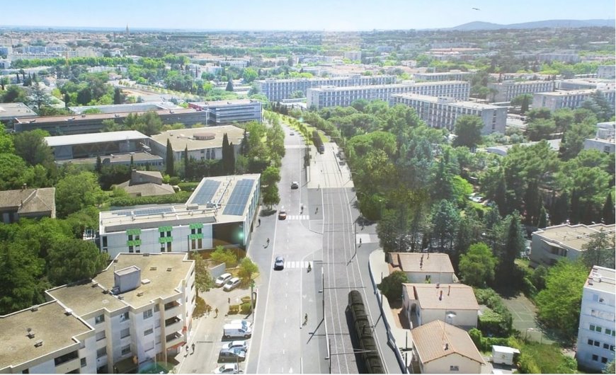 NGE remporte le marché de construction de la voie ferrée de la future Ligne 5 du tramway, sur le secteur Nord de Montpellier 